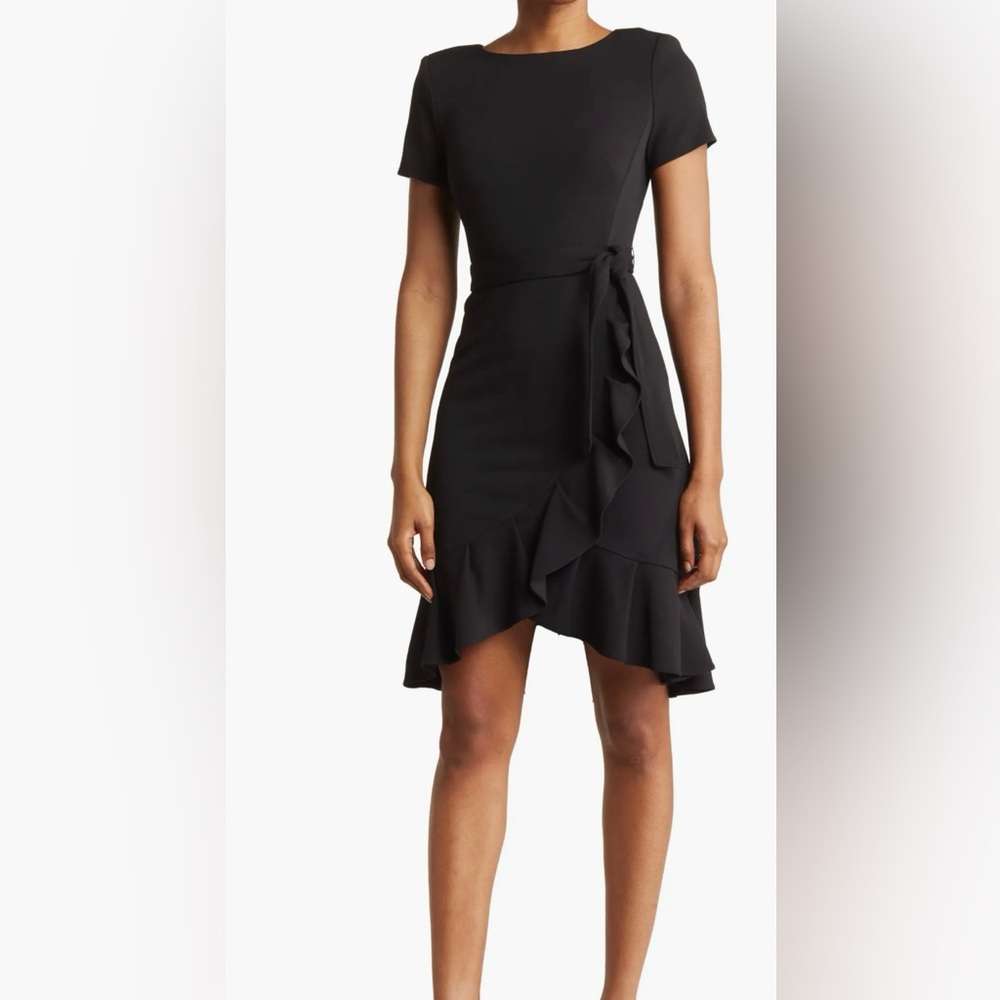 NWT Calvin Klein Women Ruffle Dress